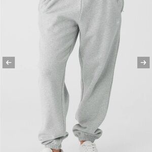 ALO Yoga Unisex Gray Sweatpants